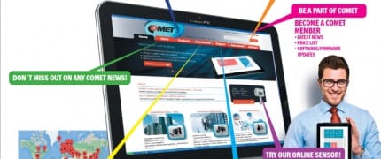 Bleiben Sie mit COMET in Verbindung