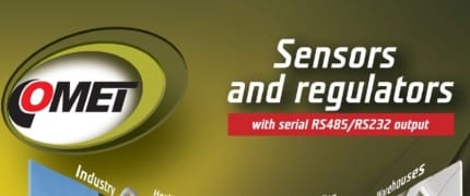 Neuer COMET-Katalog – Digitalsensoren mit RS485/RS232-Ausgang