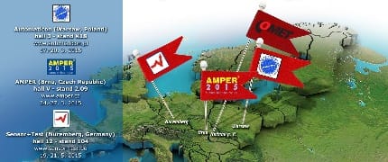 Lassen Sie uns Sie einladen, den COMET-Stand auf einer unserer diesjährigen Ausstellungen zu besuchen