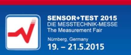 Besuchen Sie uns auf der SENSOR+TEST 2015