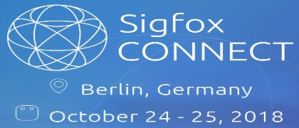 Sigfox Connect – Oktober 2018 vom 24. bis 25. in Berlin