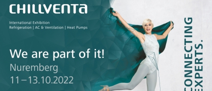 Besuchen Sie uns auf der Fachmesse CHILLVENTA 2022