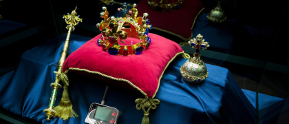 Die COMET-Datenlogger-Ausstellung in Prag: Die Krone ist schön, aber unser U3631-Datenlogger ist unbezahlbar!