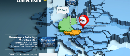 Wo können Sie COMET diesen Herbst treffen? Besuchen Sie uns in Wien und Nürnberg.