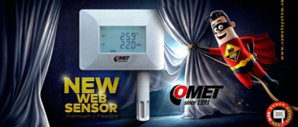 Web Sensor 2.0 – eine neue Generation von COMET Ethernet-Sensoren