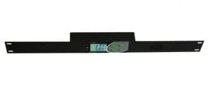 Rack-Einbau-Thermometer-Hygrometer mit Ethernet-Schnittstelle und Relais, Kabel 4 Meter