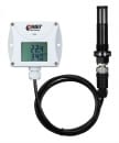 Web-Sensor – Druckluft-Fernthermometer Hygrometer mit Ethernet-Schnittstelle, Kabel 4 Meter