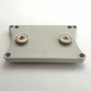 Halter zur Befestigung des Datenloggers „U" auf magnetischen Oberflächen