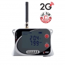 IoT Drahtloser Temperatur-, Relative Feuchtigkeits-, CO2- und Luftdruck-Datenlogger mit eingebautem 2G-Modem und Flatrate-SIM-Karte