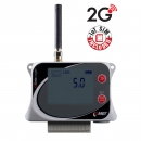 Datenlogger für 3 Spannungseingänge 0-10V und 1 Zweistandseingang, mit integriertem 2G-Modem und Flatrate-SIM-Karte