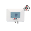 Sensor für bis zu zwei digitale Temperatur- und Feuchtigkeits- oder CO2-Sonden, Ethernet-Ausgang und PoE